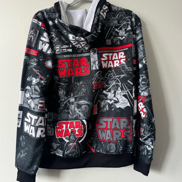 Star Wars comic hoodie, empire strikes back, men’s medium, black white and red - Picture 4 of 7